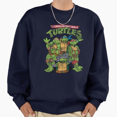 Teenage Mutant Ninja Turtles Classic Retro Logo Sweatshirt