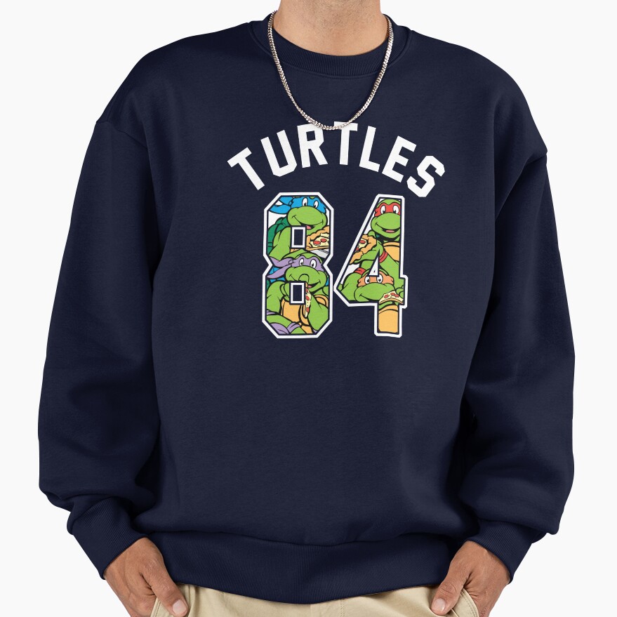 Teenage Mutant Ninja Turtles 84 Group Collage Sweatshirt - Image 5