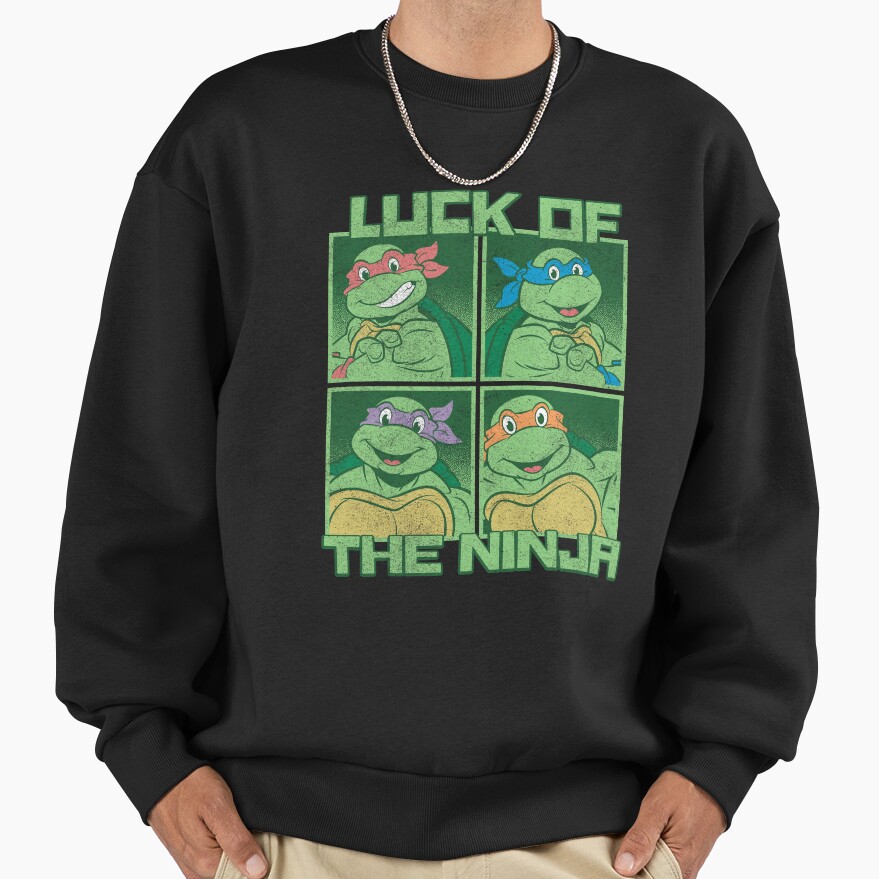 Teenage Mutant Ninja Turtles Luck Of The Ninja Box Up Sweatshirt - Image 3