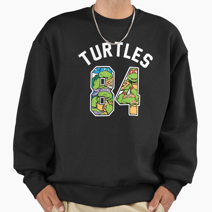Teenage Mutant Ninja Turtles 84 Group Collage Sweatshirt
