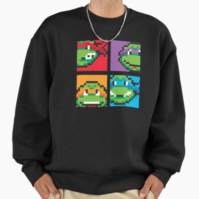 Teenage Mutant Ninja Turtles Retro Pixel Video Game Box Up Sweatshirt