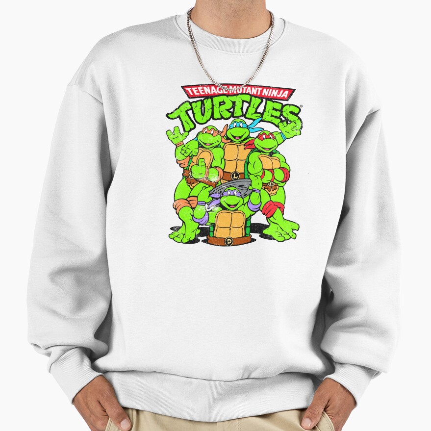 Teenage Mutant Ninja Turtles Classic Group Shot Sweatshirt
