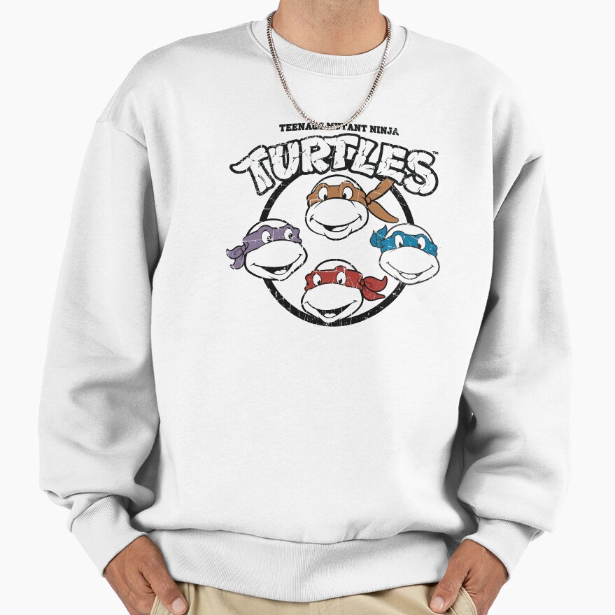 Teenage Mutant Ninja Turtles Tmnt Group Circle Sweatshirt