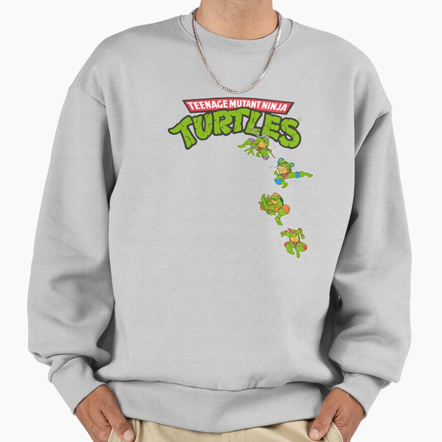 Teenage Mutant Ninja Turtles Swinging Side Ninja Icons Sweatshirt