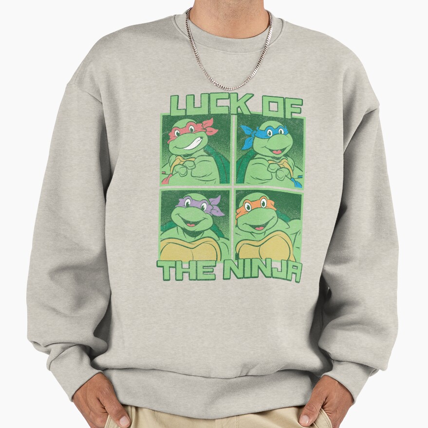 Teenage Mutant Ninja Turtles Luck Of The Ninja Box Up Sweatshirt - Image 4