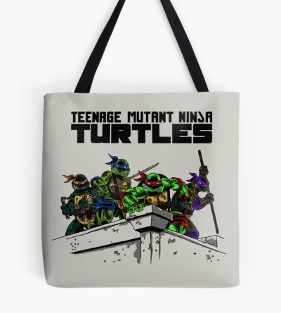 Old School Ninjas Action Figure Tote Bag