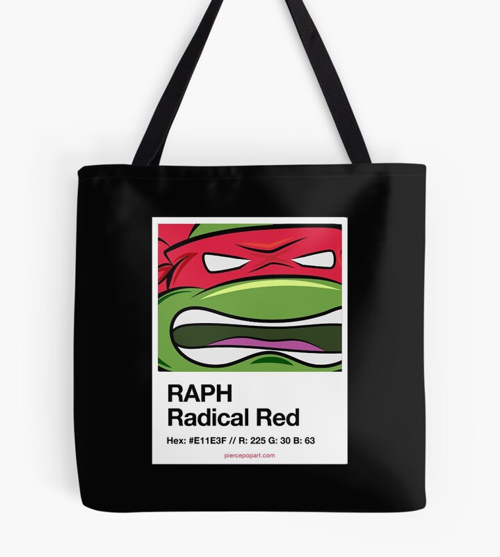 Raphael Red Tmnt Tote Bag