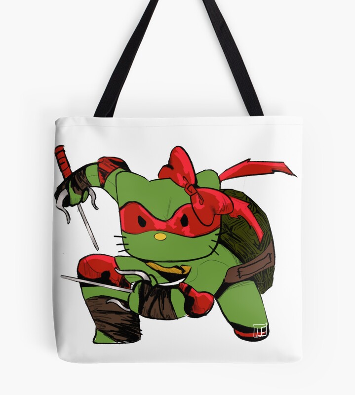 Kitty Raphael Tote Bag