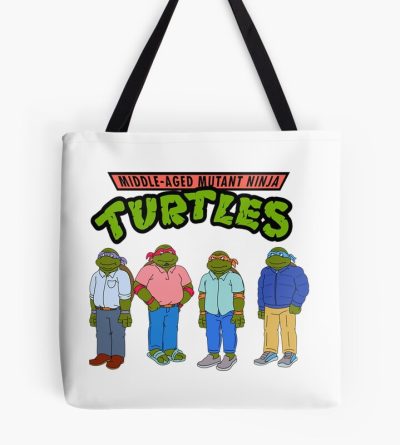 Mid Dle Aged M Utant Nin Ja Turtles Tote Bag
