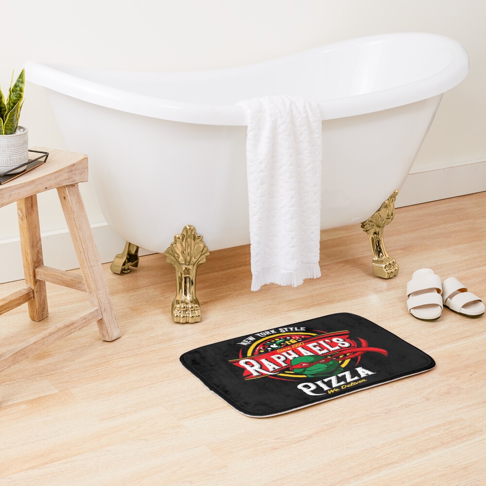 Raphael S New York Style Pizza Bath Mat - Image 2