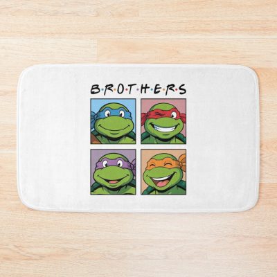 Hero Stripes Mutant Ninja Turtles Squad Portraits Bath Mat