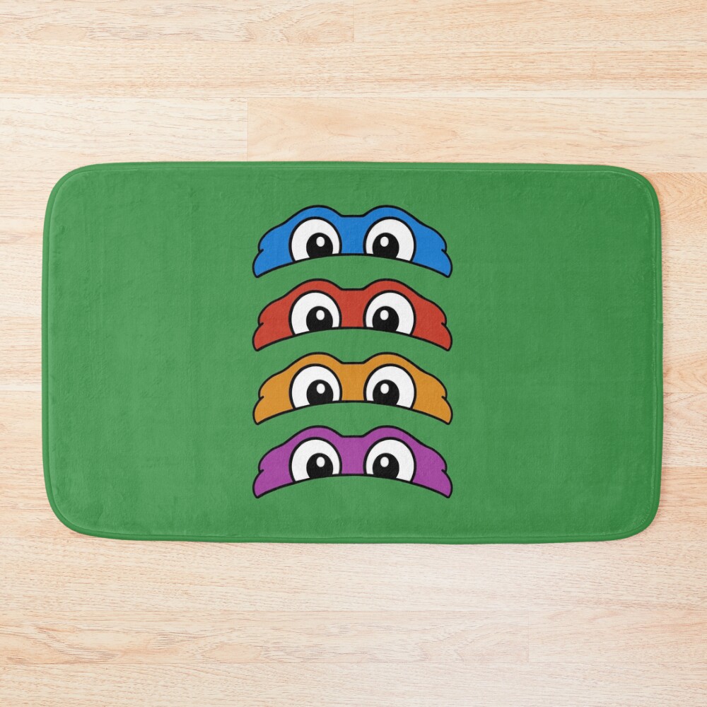 Ninja Turtle Crew Bath Mat