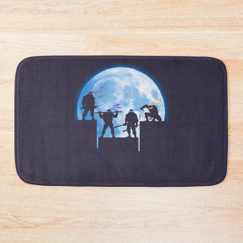Great Gift Ninja Turtles Gift For Christmas Bath Mat