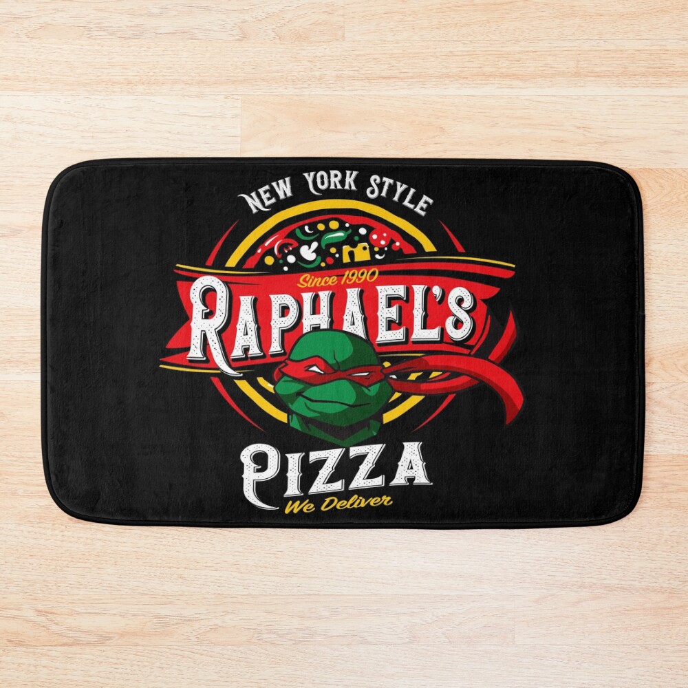 Raphael S New York Style Pizza Bath Mat