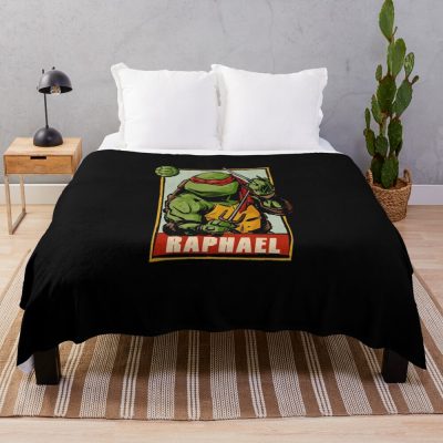 Raph 1990 Teenage Mutant Ninja Turtles Throw Blanket