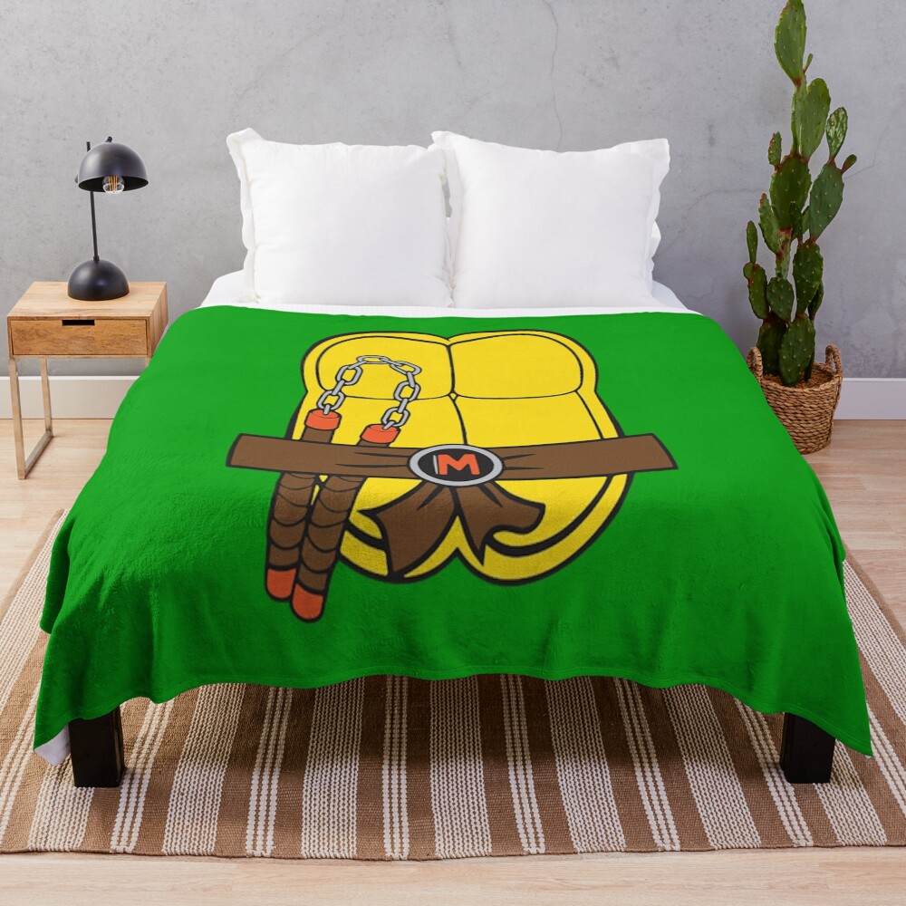 Teenage Mutant Ninja Turtles Tmnt Funny T Shirts Throw Blanket