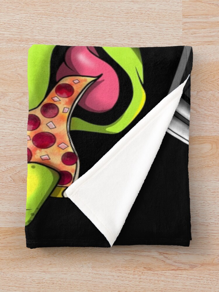 Out Of The Sewer Throw Blanket - Image 2