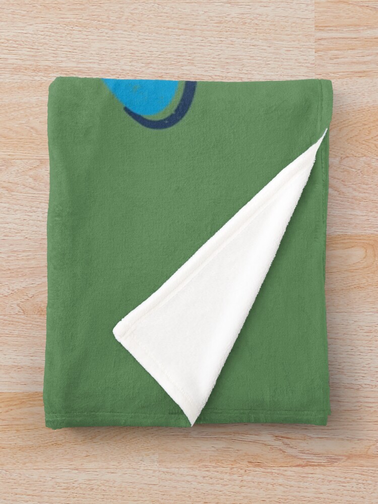 Cowabunga Pizza Surf Club Throw Blanket - Image 2