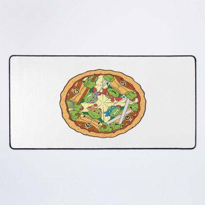 Pizza Mandala Mutant Ninja Turtles Slice Of Life Mouse Pad