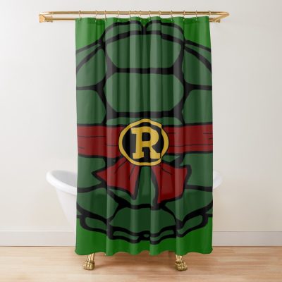 Ninja Turtle Raph Shower Curtain