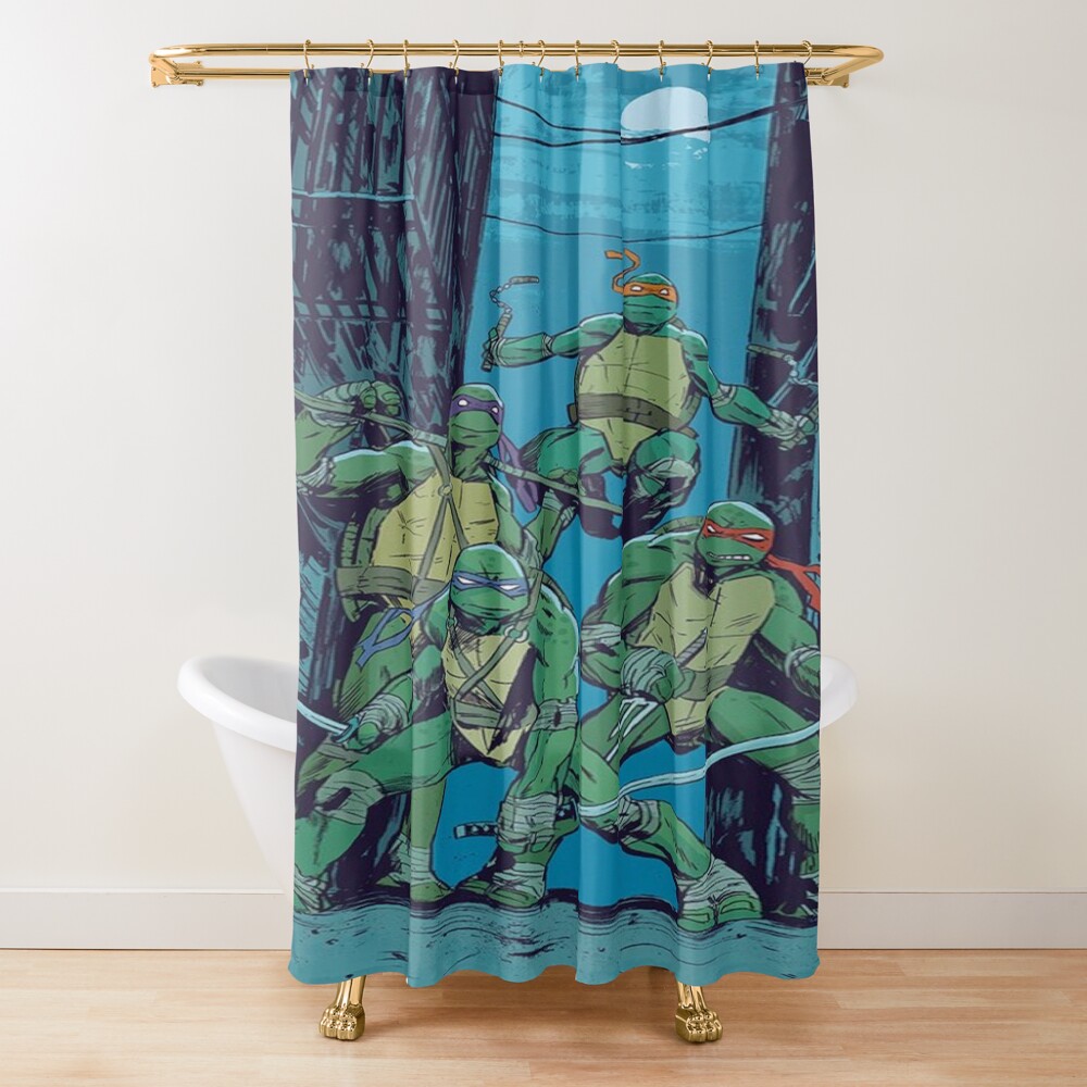 Ninja Turtles Shower Curtain