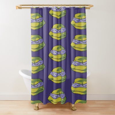 Tmnt Donatello Face Shower Curtain