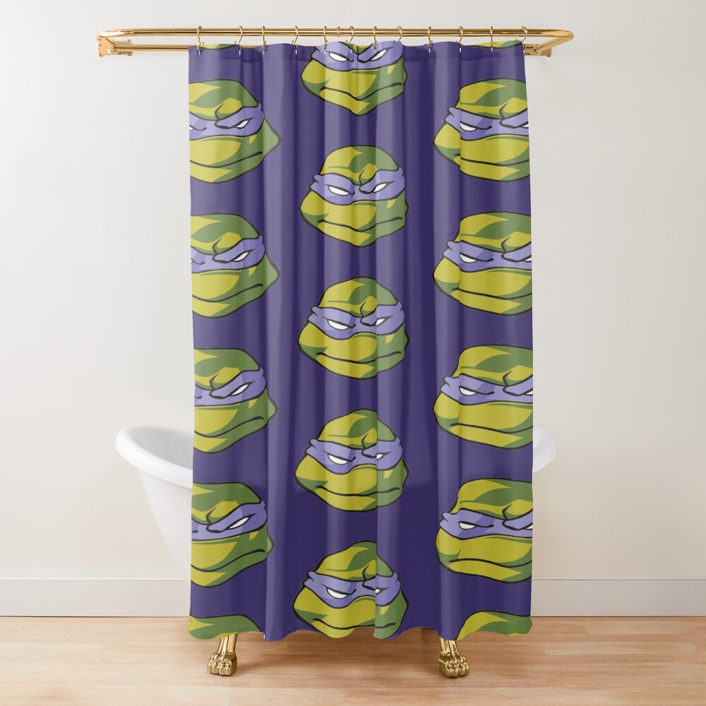 Tmnt Donatello Face Shower Curtain