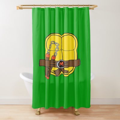 Teenage Mutant Ninja Turtles Tmnt Funny T Shirts Shower Curtain