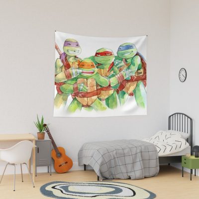 Tmnt Watercolor Tapestry