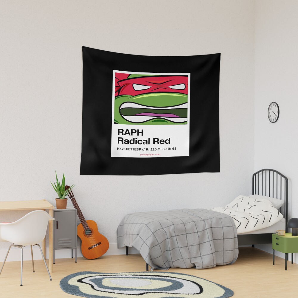 Raphael Red Tmnt Tapestry