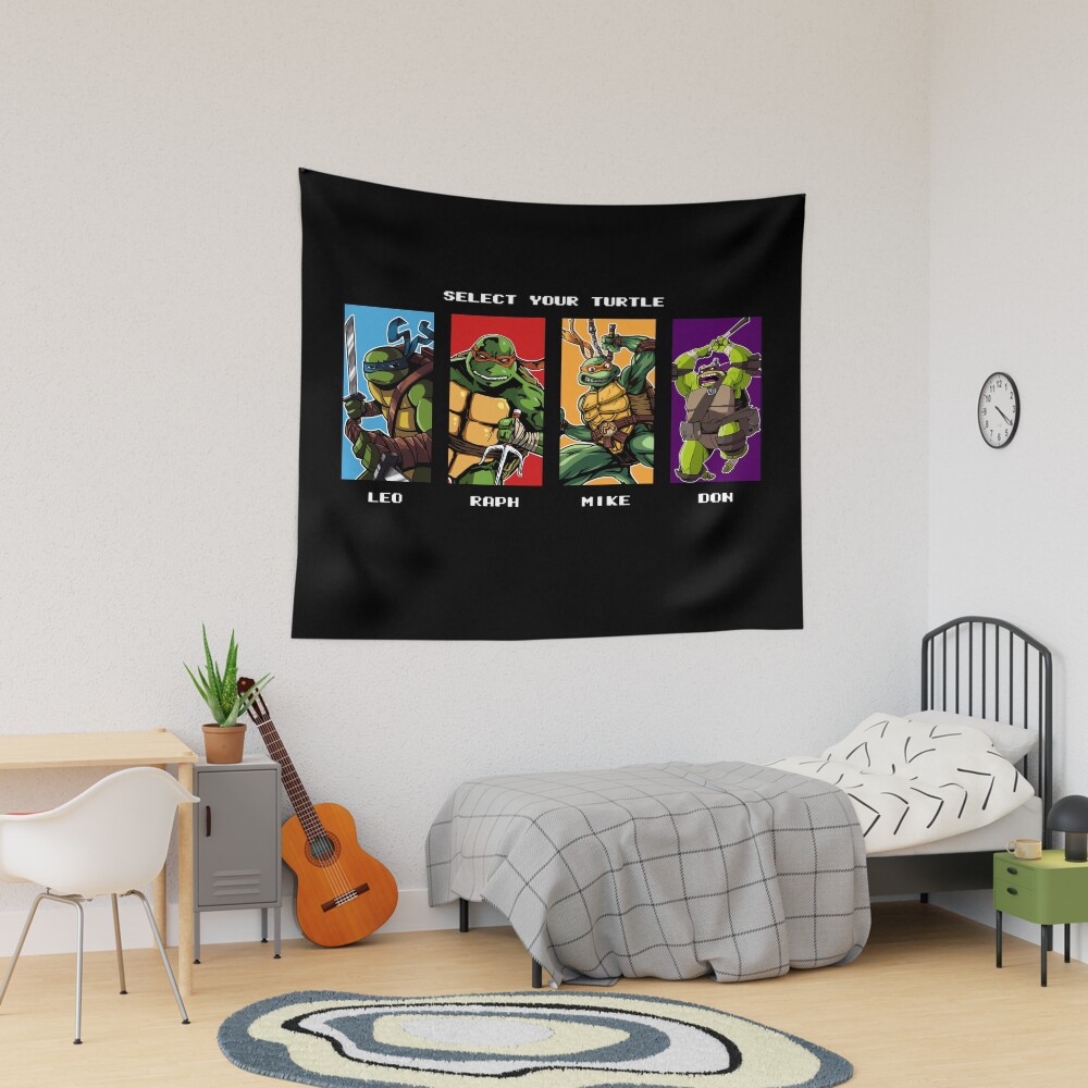 Select Your Turtle Tapestry