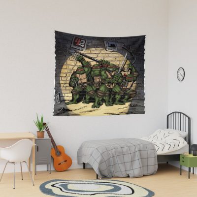 Ninja Turtles Classic Defence Stand Tapestry
