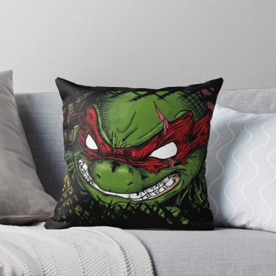 Tmnt Raphael Throw Pillow