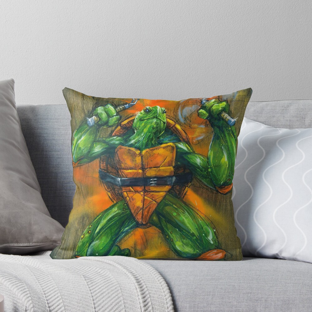 Ninja Turtles Art Throw Pillow