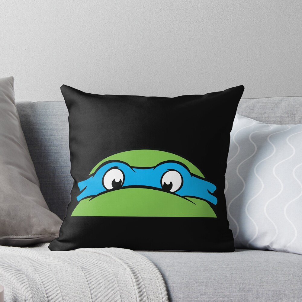 Leonardo Peeker Throw Pillow