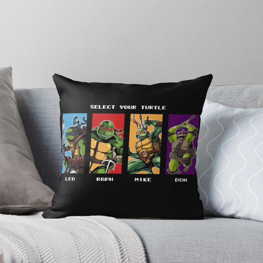 Select Your Turtle Throw Pillow