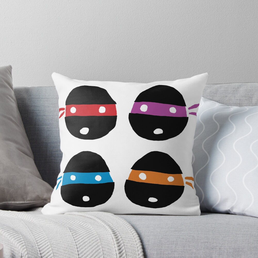 Teenage Mutant Ninja Turtles Throw Pillow