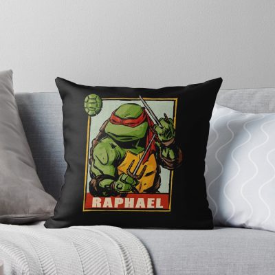 Tmnt Raph 1990 Throw Pillow